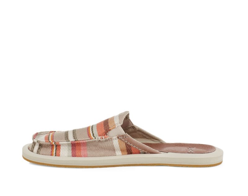 Sanuk You Got My Back Blanket Sustainable Slip On Women's Sidewalk Surfers Brown | Canada 171BEX